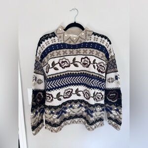 Vintage Cowl Neck Sweater